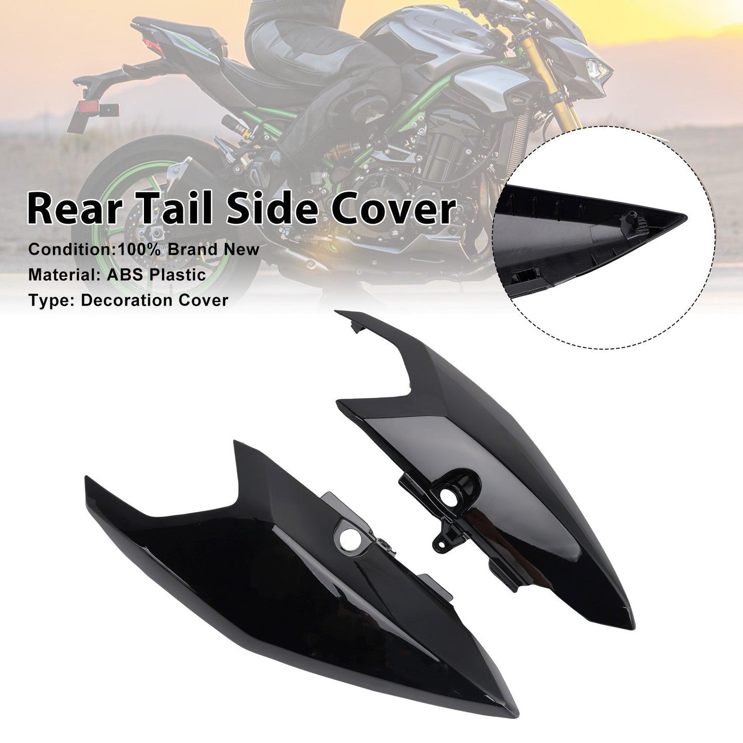 2025-2026 Per Yamaha Tenere 700 T700S Copertura laterale posteriore della carenatura