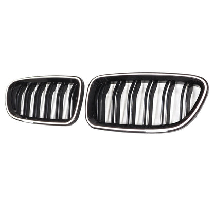 11.2009-02.2017 BMW Serie 5 F11 Touring Rene Paraurti Griglia Griglia Nero Lucido 51137203649 51137203203