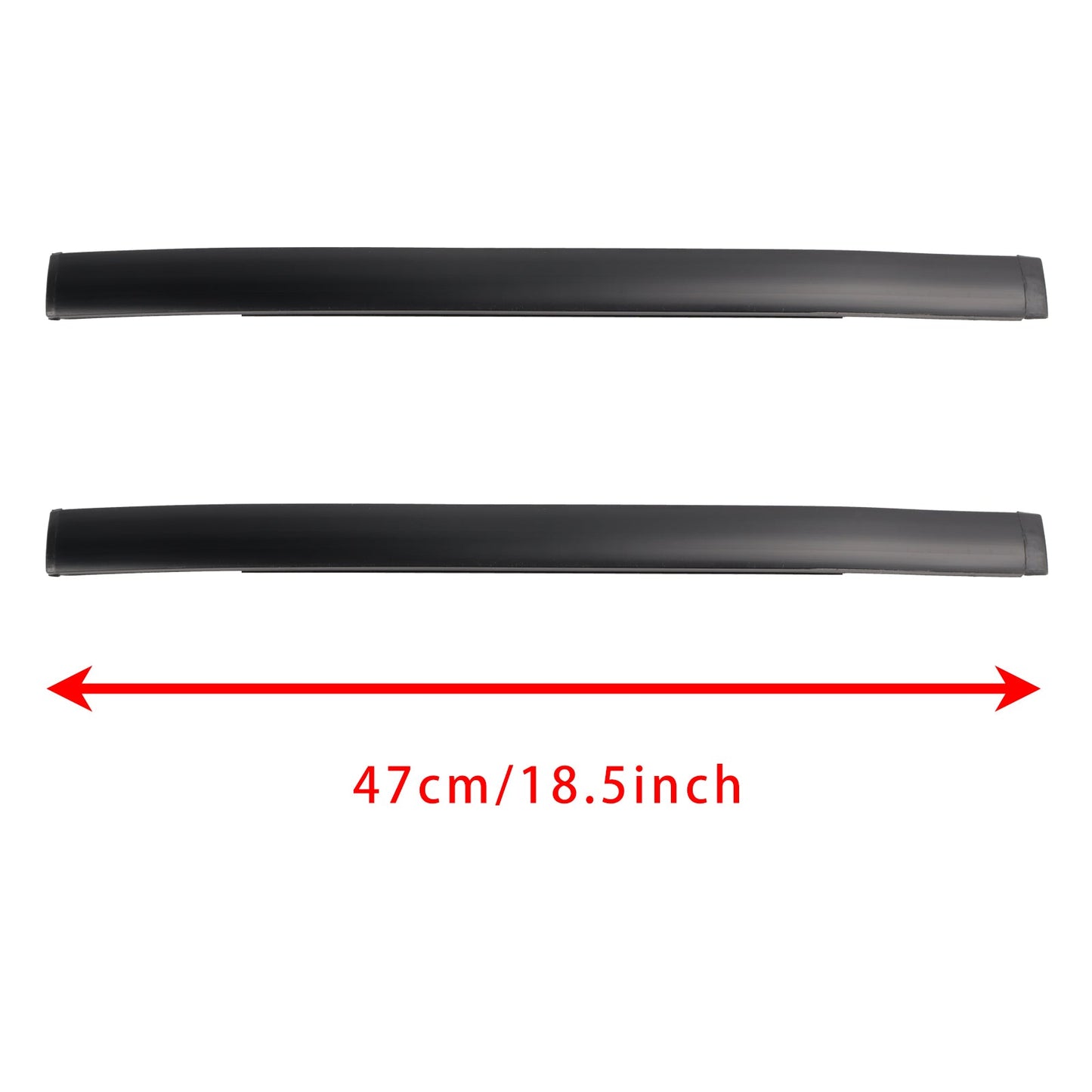 Modanatura per gocciolatoio sul tetto, lato sinistro e destro, 2 pezzi, per Toyota Venza Base 2.7L L4 - Benzina, 3.5L V6 - Benzina 75556-0T020