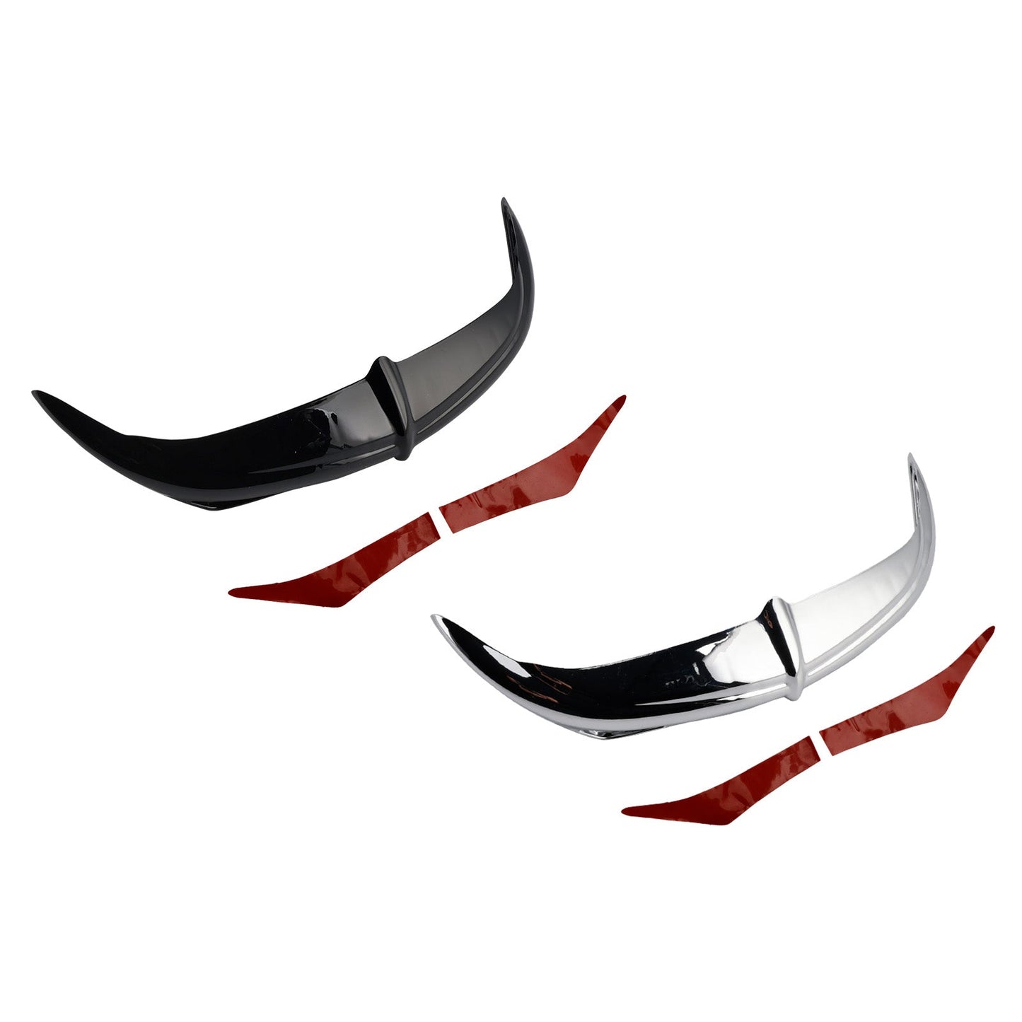 Decorazione decorativa Bat Brow Batwing per Electra Street Glide Trikes 96-13