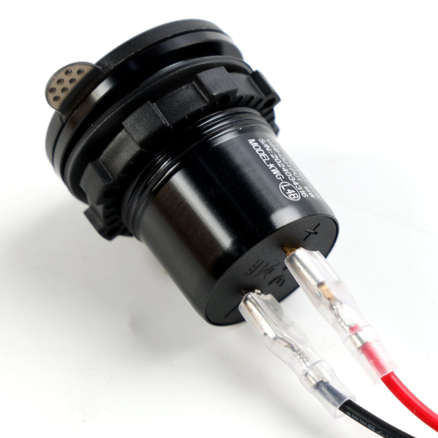 Caricabatterie da presa 12V USB+C tipo Quick Fits per Honda NX400 2024