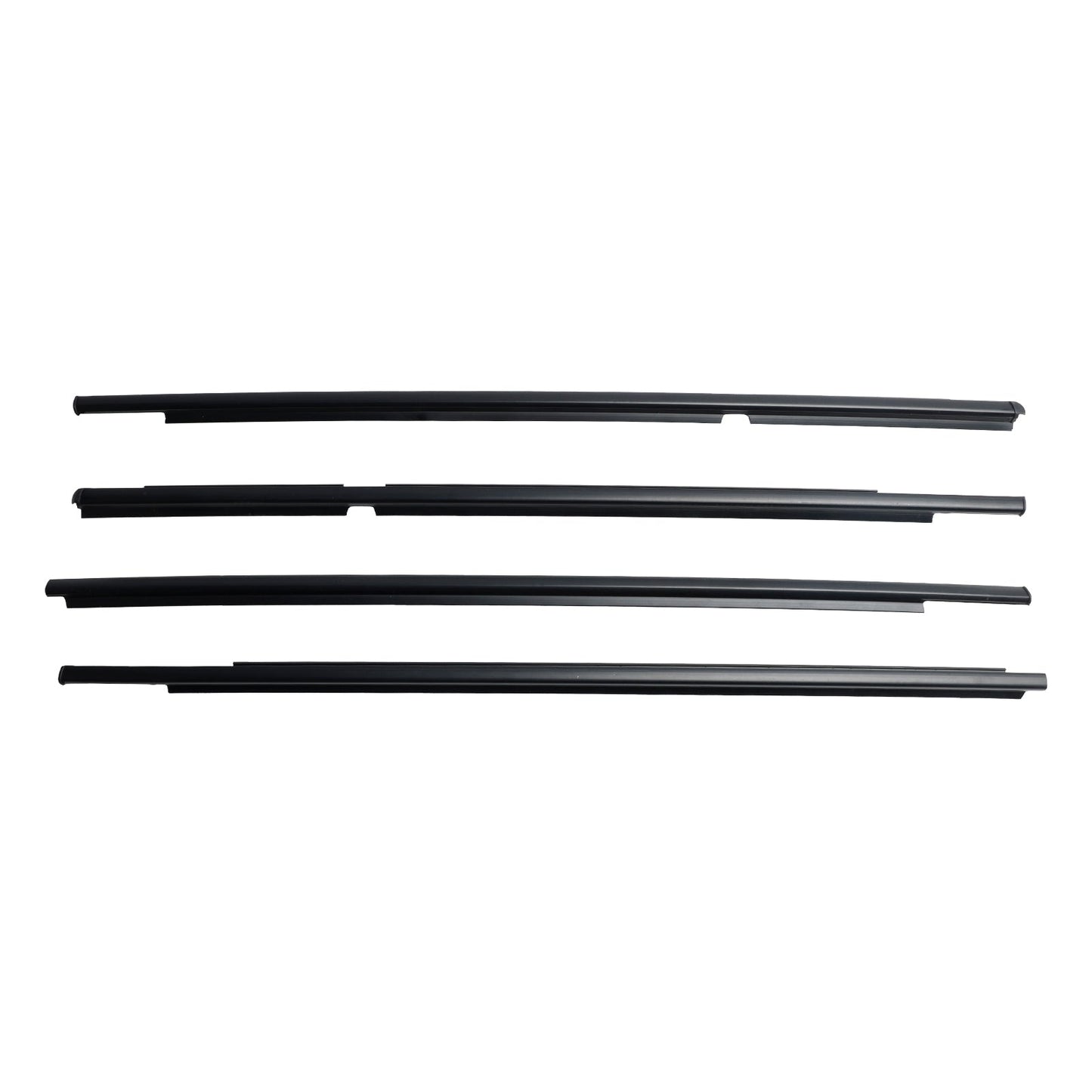 Modanatura guarnizione in vetro per porta esterna 4 pezzi per Toyota Yaris Vitz 2005-2010