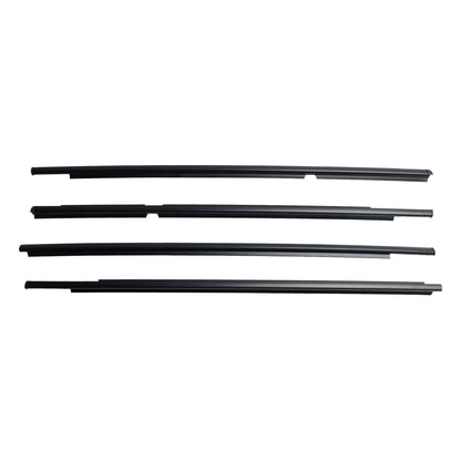 Modanatura guarnizione in vetro per porta esterna 4 pezzi per Toyota Yaris Vitz 2005-2010