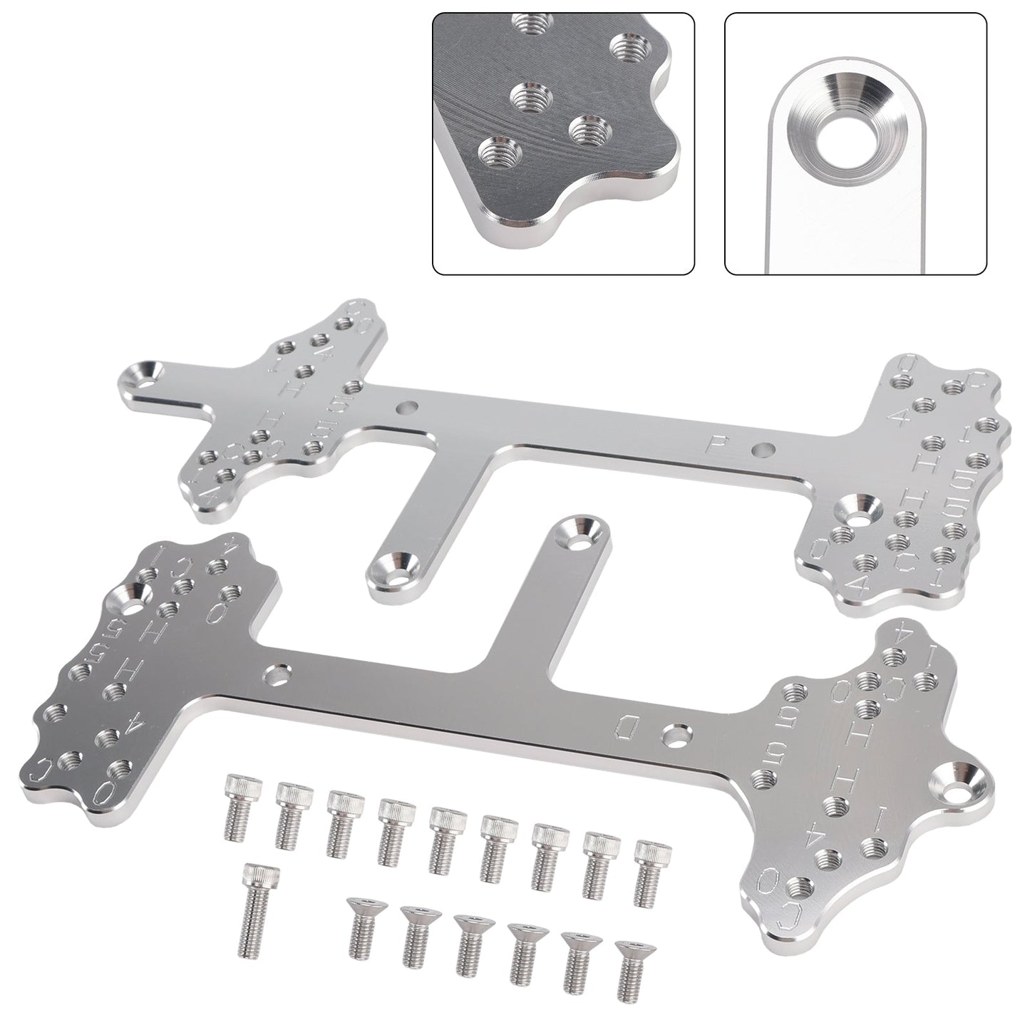 Piastra di montaggio della bobina di accensione in alluminio 551115-01 adatta a Chevy S10 LS