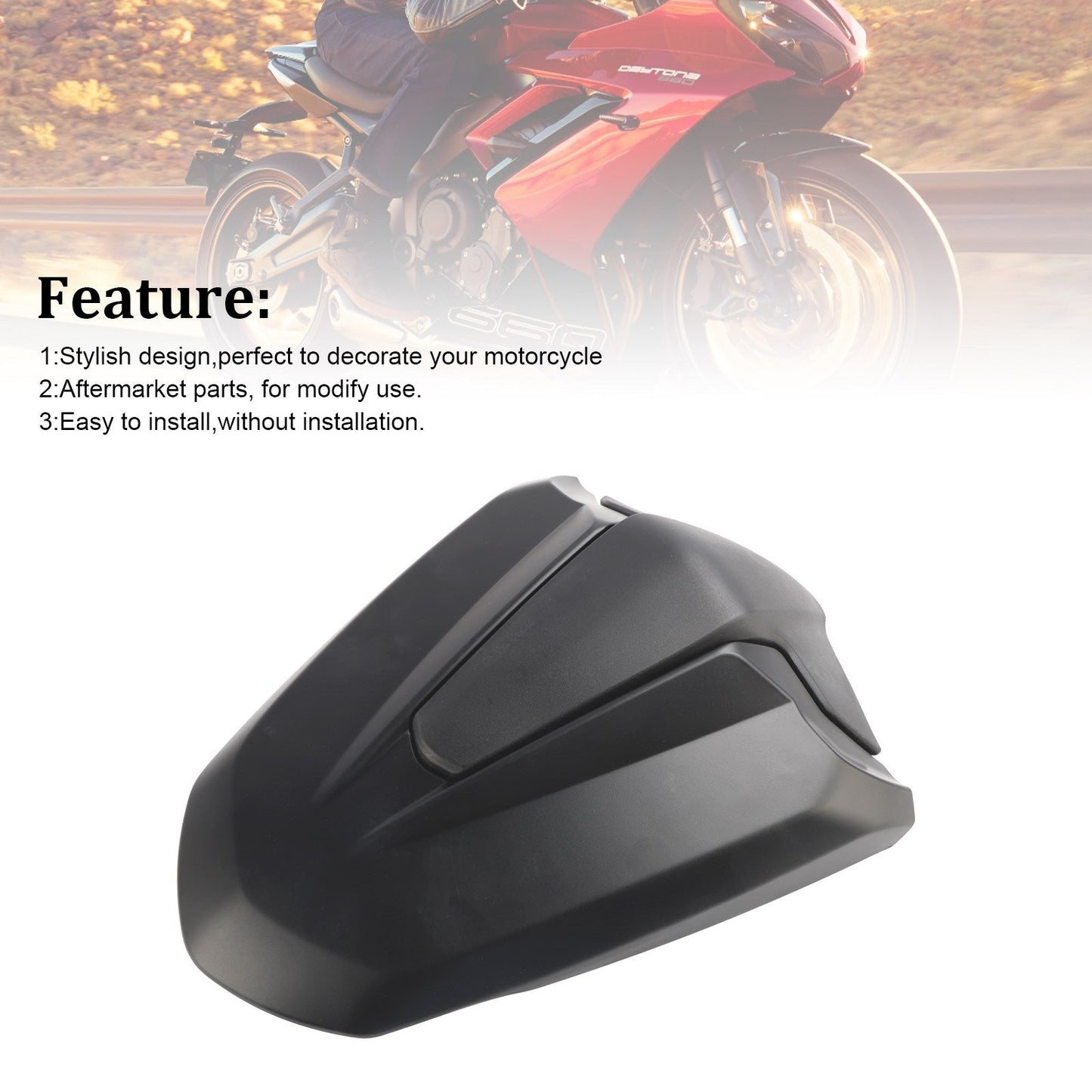 Carenatura per sedile posteriore Daytona 660 2024-2025