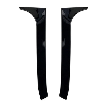 Spoiler laterali per lunotto posteriore nero lucido per VW Golf MK6 GTI 2008-2013