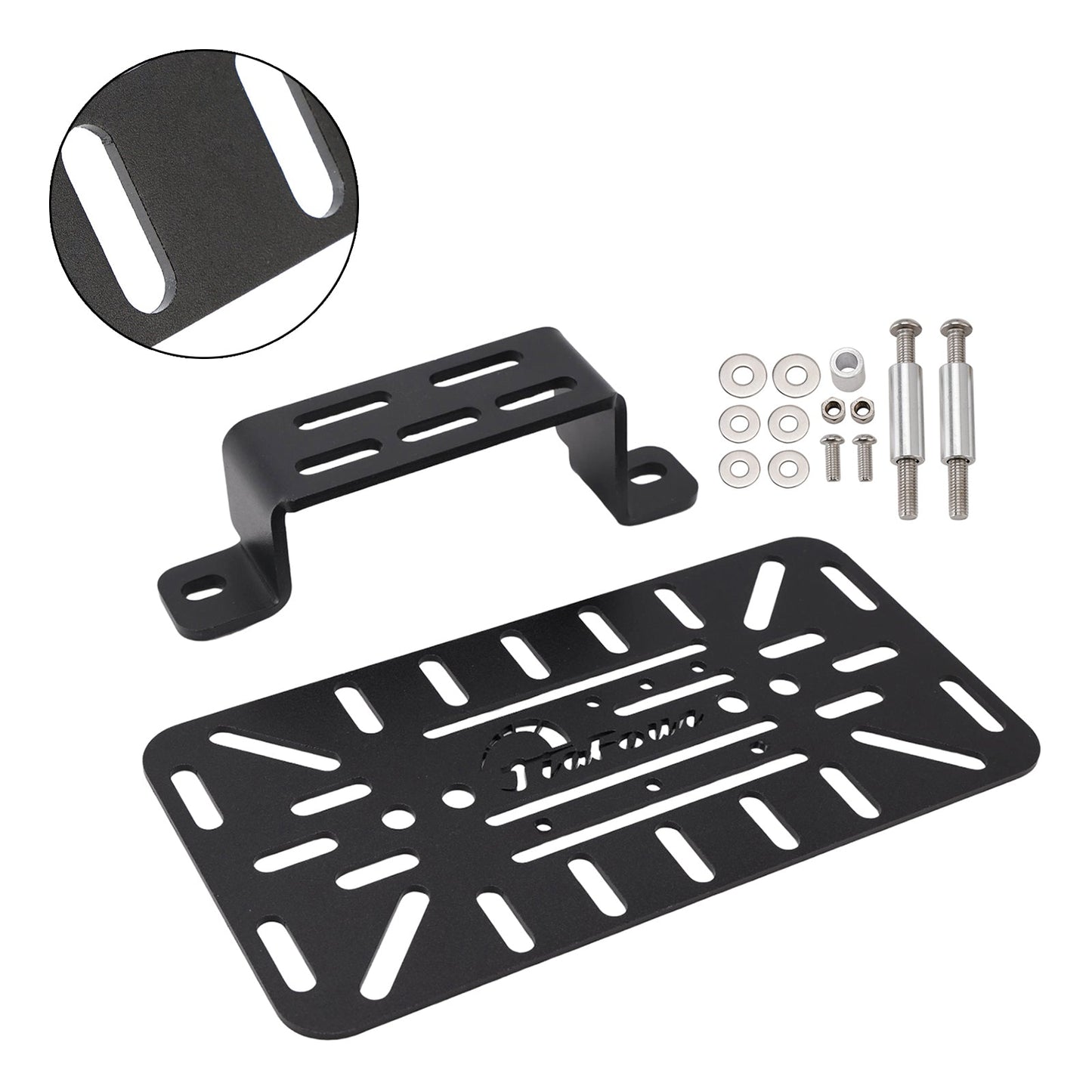 Supporto per borsa laterale per portapacchi CFmoto 450MT 2024-2025, nero, destro