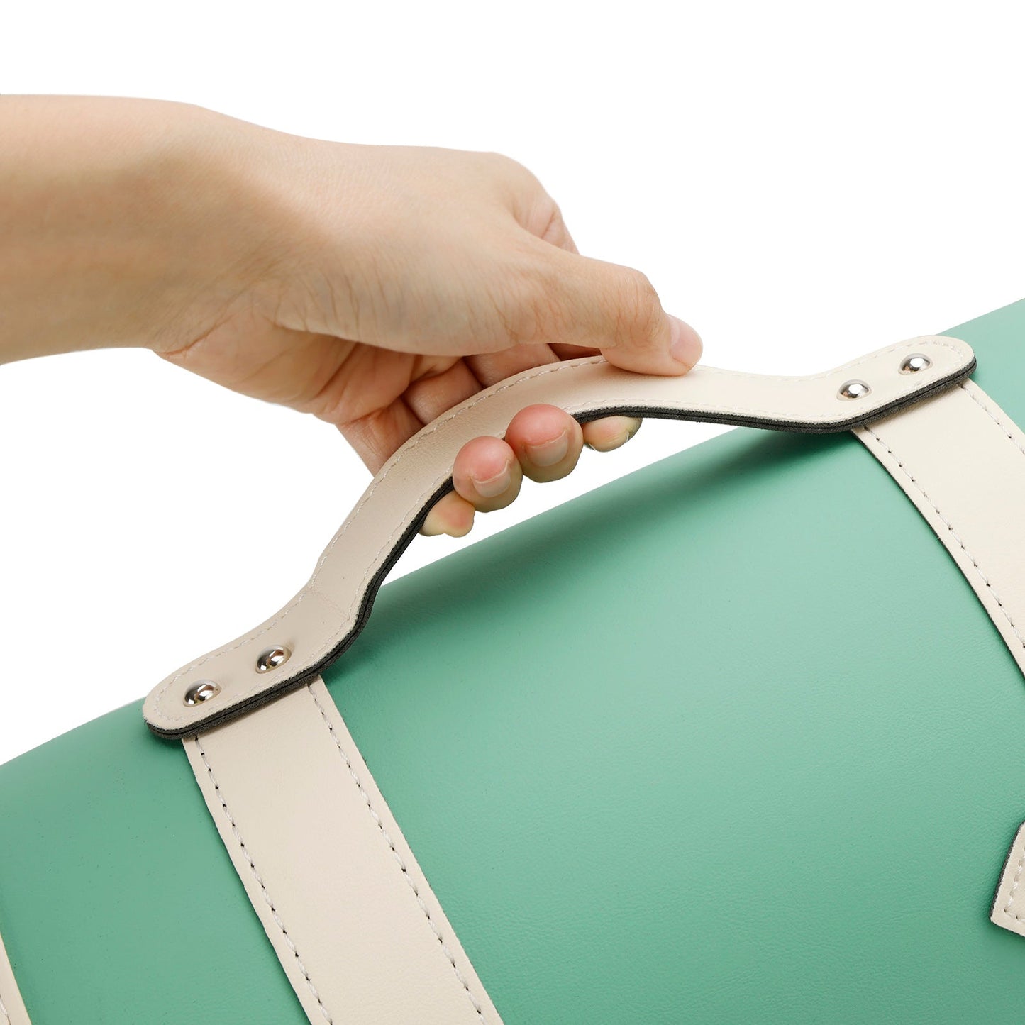 Borsa laterale porta attrezzi, kit di valigie a sgancio rapido, colore verde, per cruiser, adventure cafe.