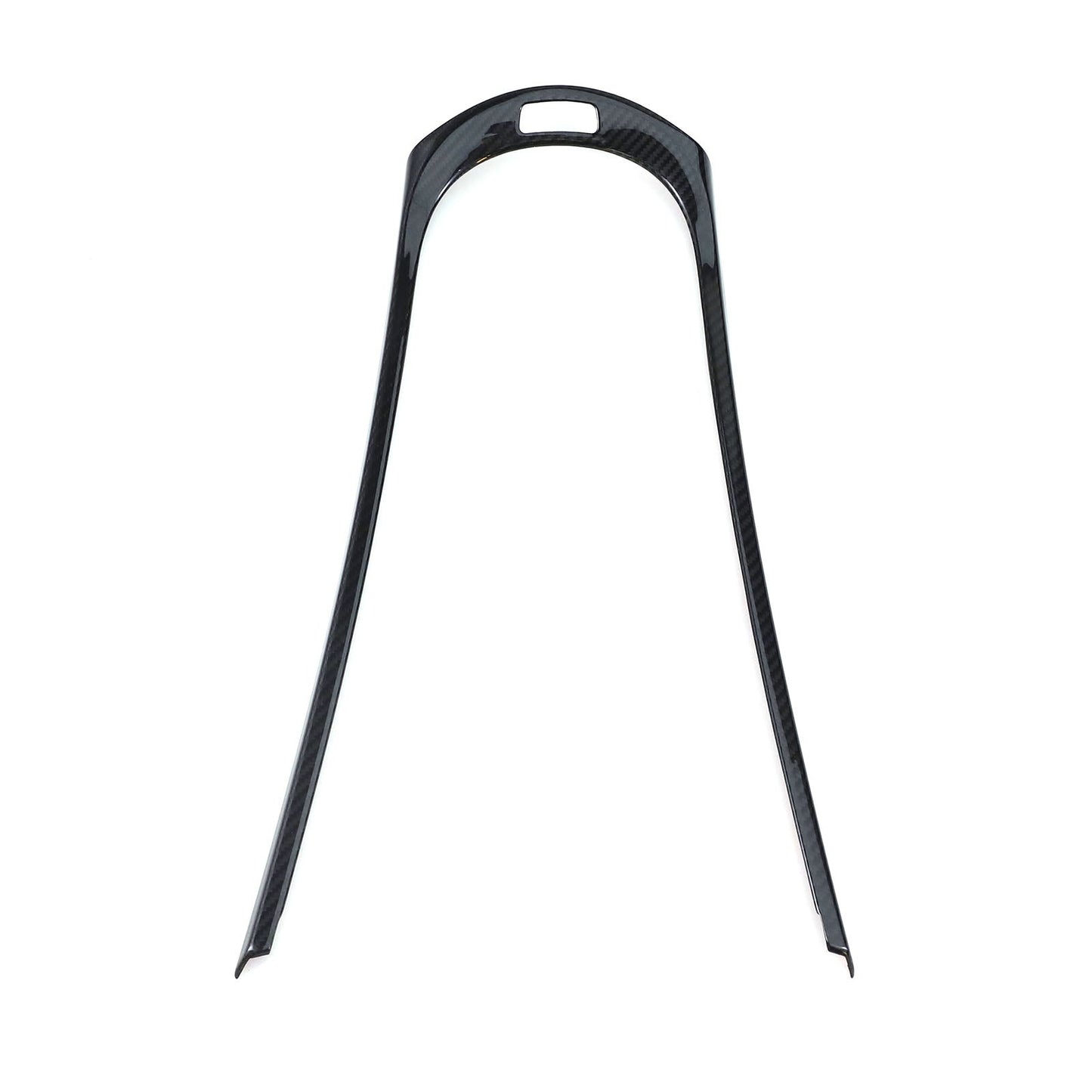 Copertura del telaio del cambio della console centrale in fibra di carbonio per Mercedes-Benz W464 W465 (2019-2026)
