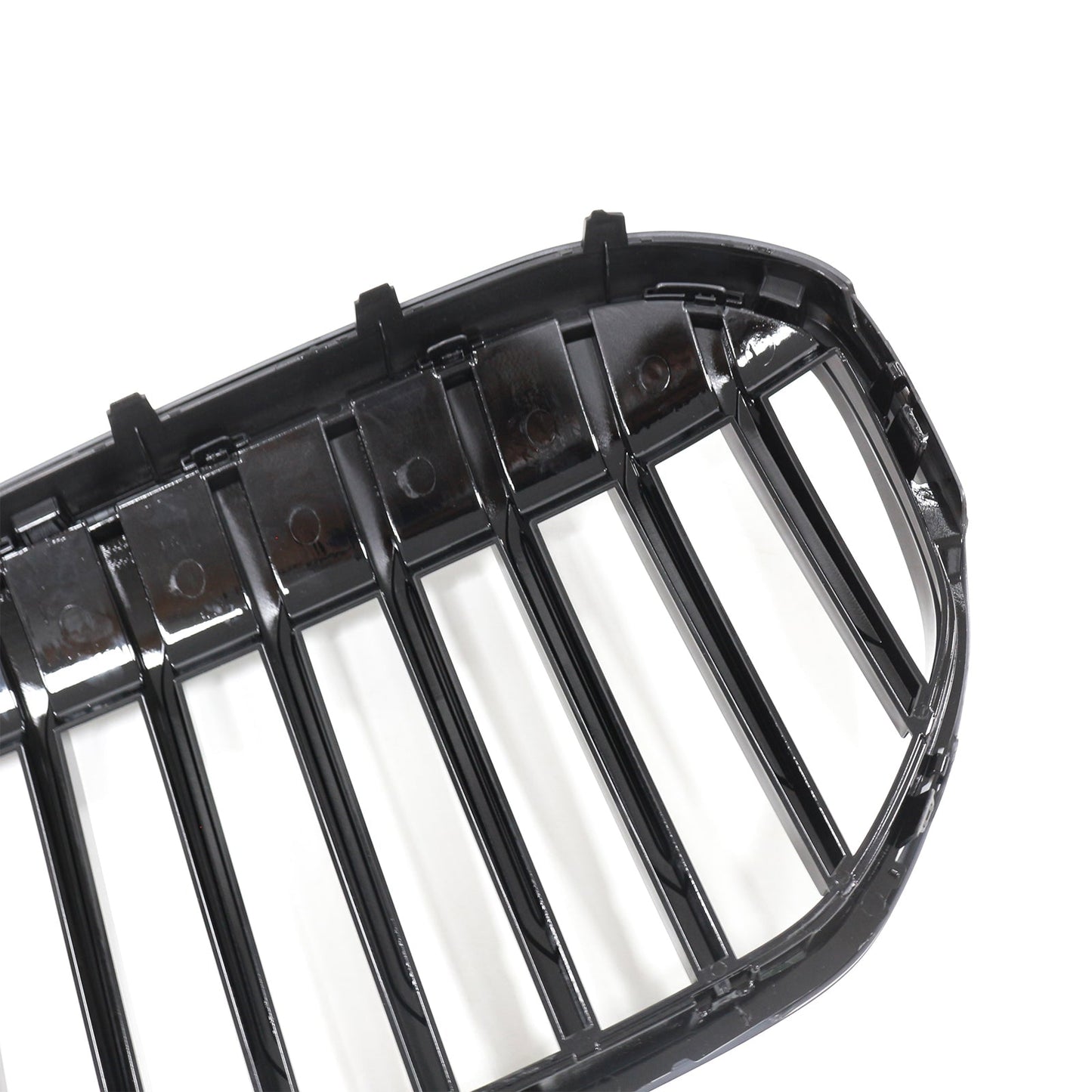 Griglia anteriore nera lucida a lamelle singole BMW Serie 7 G12 passo lungo 2019-2022