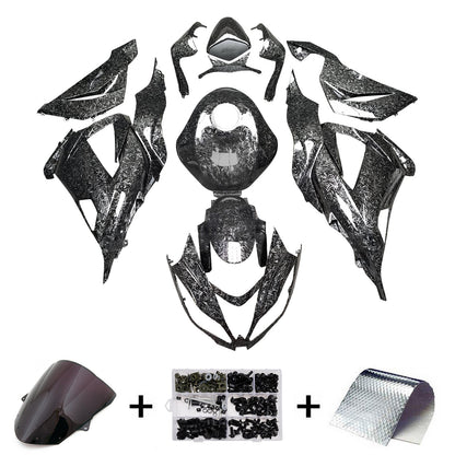 Kit carenatura iniezione in plastica ABS adatto per Kawasaki ZX6R 636 2013-2018