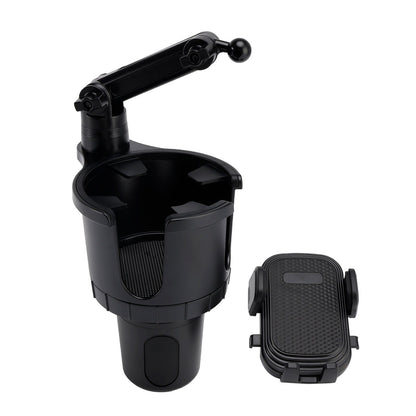 Supporto per smartphone, portabevande, per smartphone, auto, portabicchieri 2 in 1