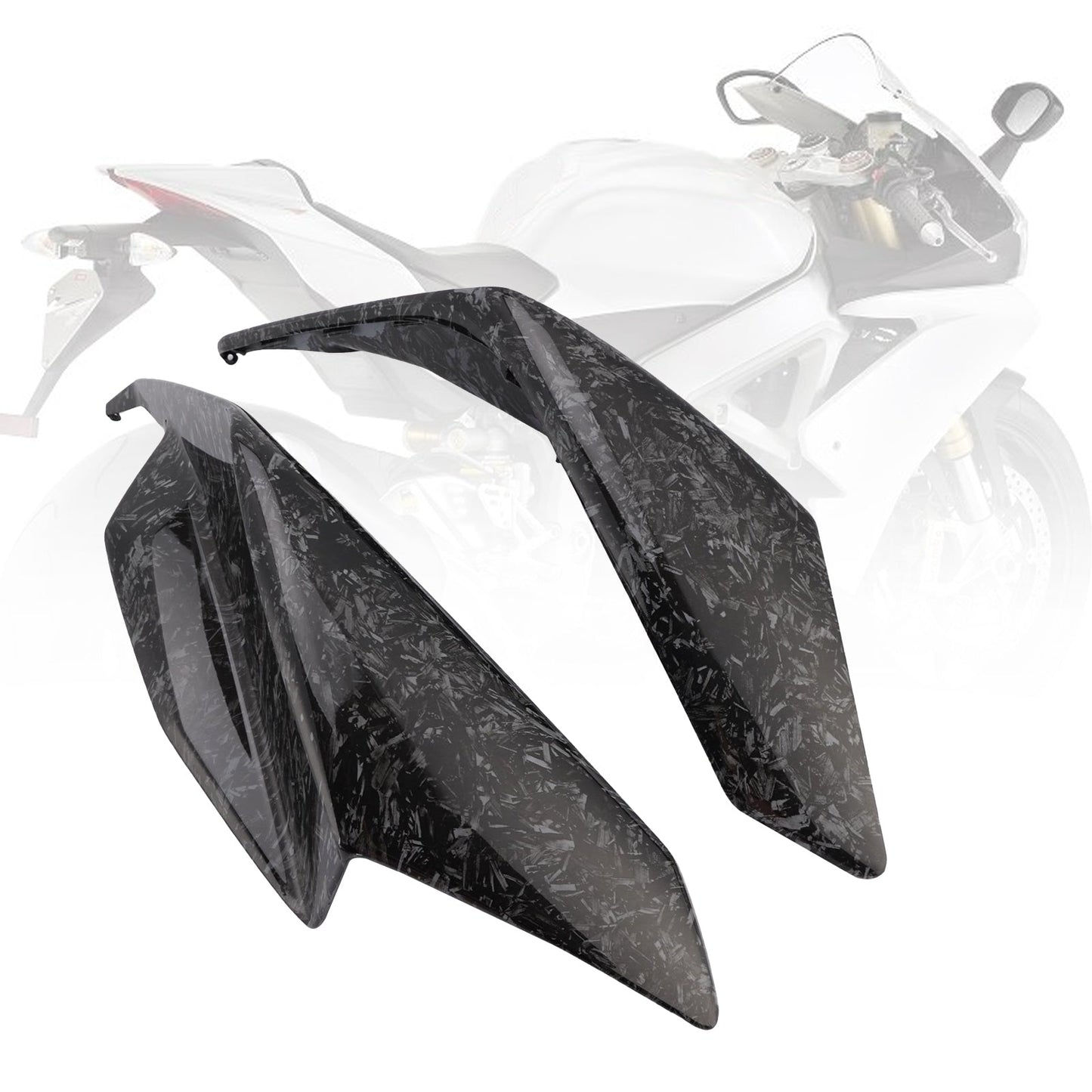 Kit di pannelli laterali per deflettori d'aria Aprilia RSV4 2021-2024