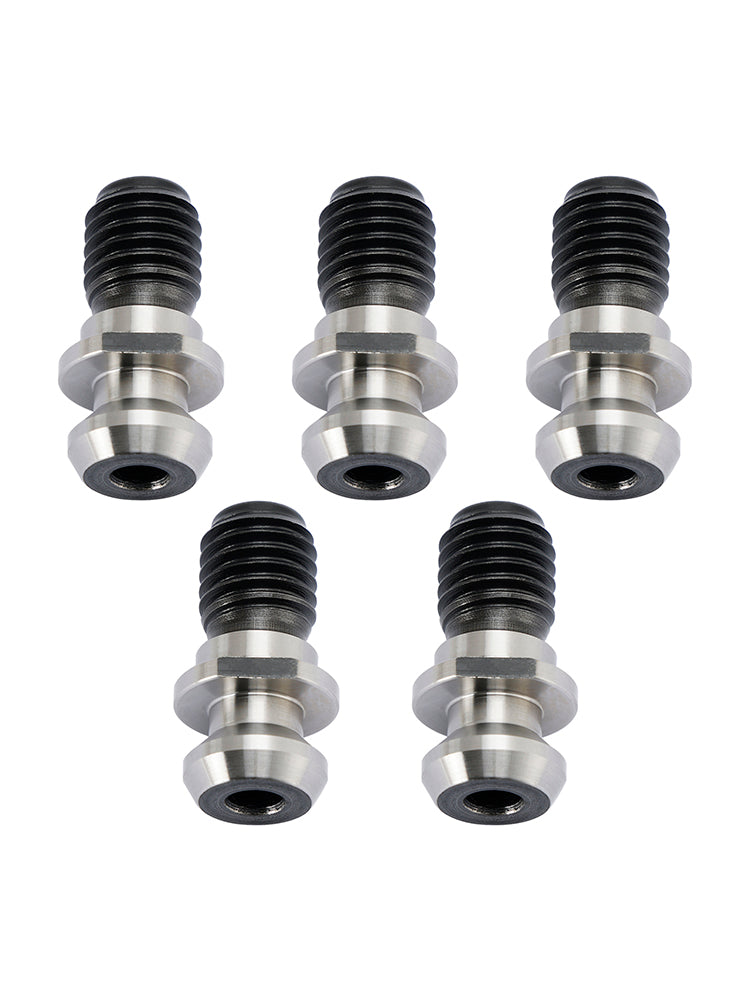 5Pz CAT40 45° 0,740" Manopola di ritenzione del perno del liquido refrigerante per Mazak Fadal Argento