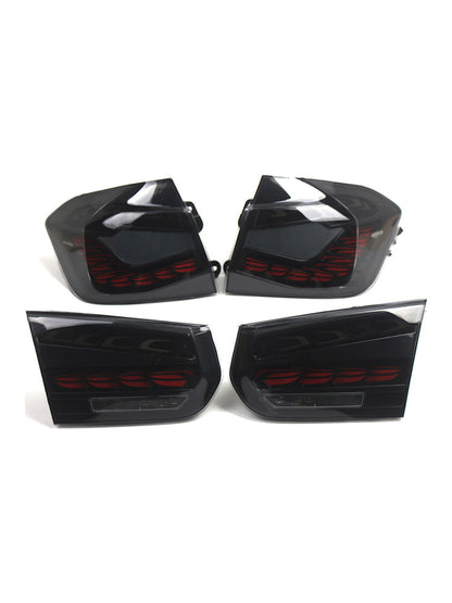 Gruppo ottico posteriore a LED fumé L&amp;R per BMW 3 F30 F80 M3 2013-2018