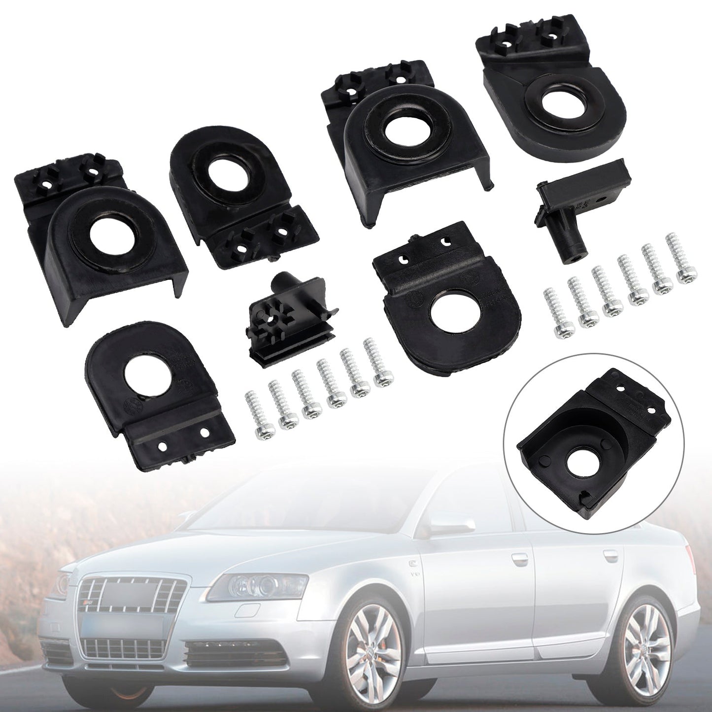 Kit di riparazione fari auto 4F0998121 4F0998122 per Audi A6 S6 C6 05-11