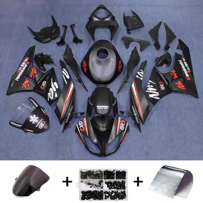 Kit carenatura iniezione in plastica ABS adatto per Kawasaki ZX6R 636 2009-2012