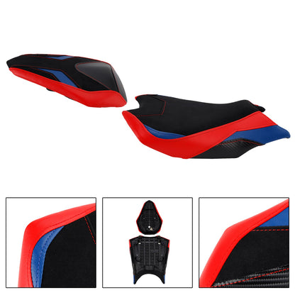 Kit sedile conducente e passeggero per Honda CBR250RR 2017-2024 2023, cuscino posteriore rosso
