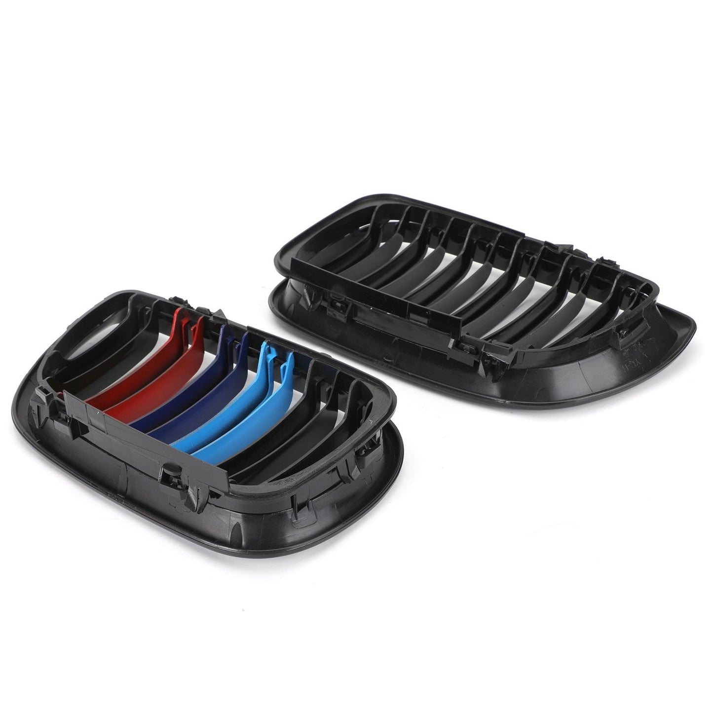 Griglia anteriore a doppio rene M-Color per BMW E46 Serie 3 2002-2005, 4 porte