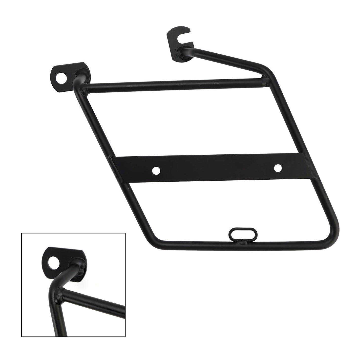 Supporto per borsa laterale portapacchi per Kawasaki W800 2011-2025 24 destro
