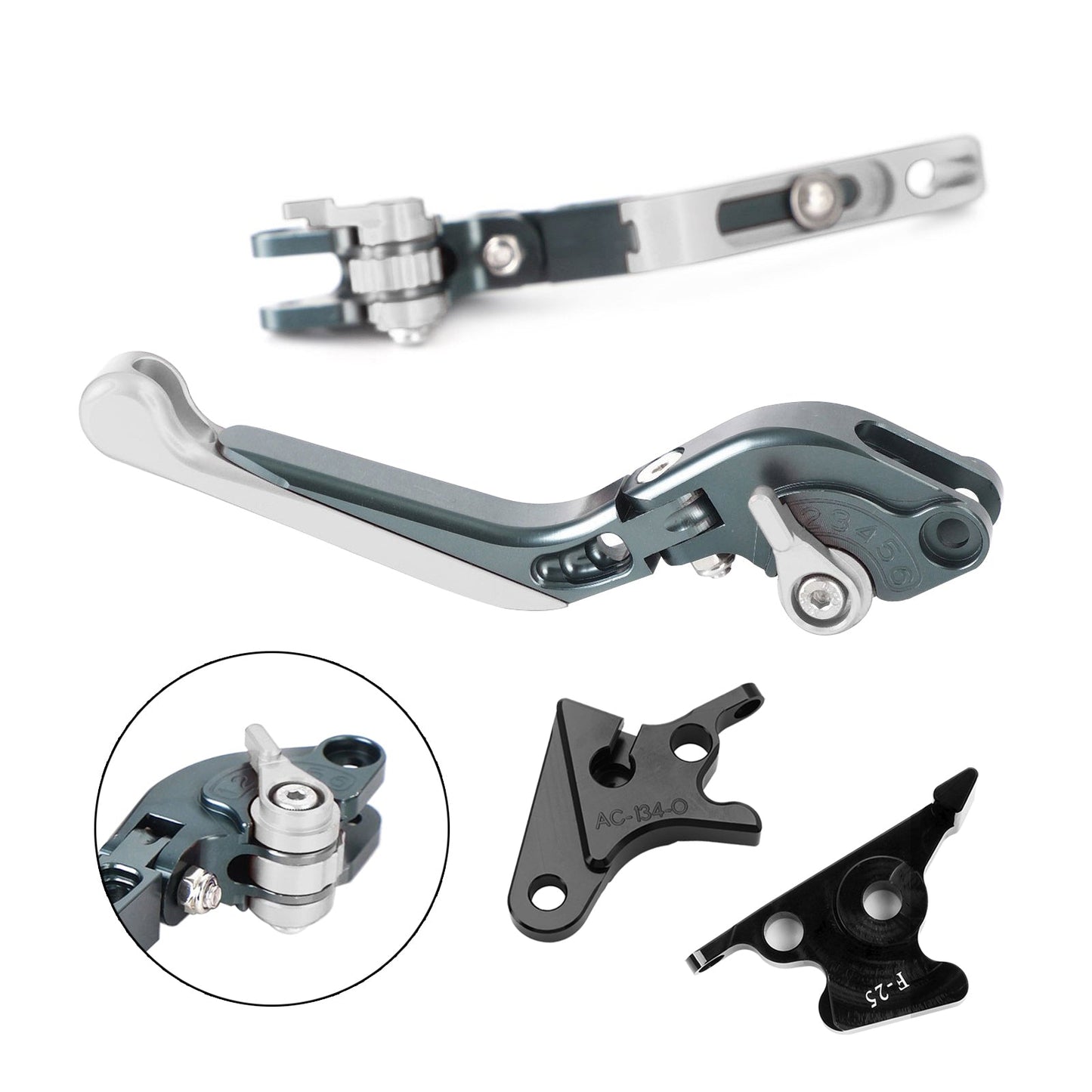 Leva freno frizione regolabile HONDA CB350 Hness GB350 CB350 2021-2023