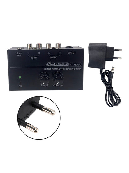 Preamplificatore Phono PP500 con controllo del volume per giradischi LP