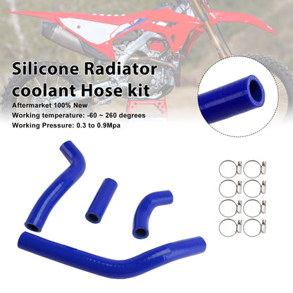 Kit di tubi flessibili in silicone per il liquido di raffreddamento del radiatore, compatibile con Honda CRF450R RX RWE 21-25
