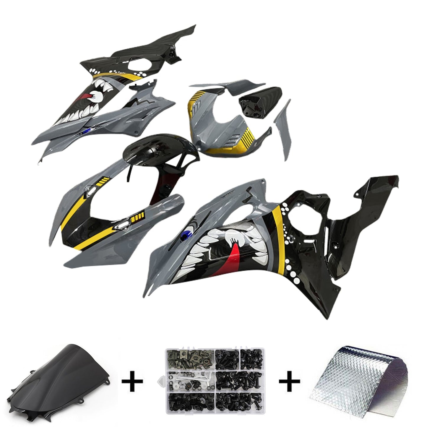 Kit carenatura iniezione Yamaha YZF-R6 2017-2023 Carrozzeria in plastica ABS