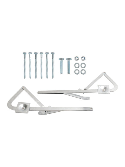 Coppia bracci cerniera per scaletta per soffitta per MFG Werner serie 55-2 dopo il 2010