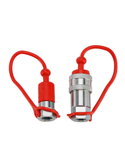 Giunti idraulici a sgancio rapido da 1/4"" NPT ISO 7241-A