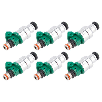 Set di 6 iniettori di carburante per Mitsubishi Montero 1994-1996 3.5L V6 INP-534 MD189021