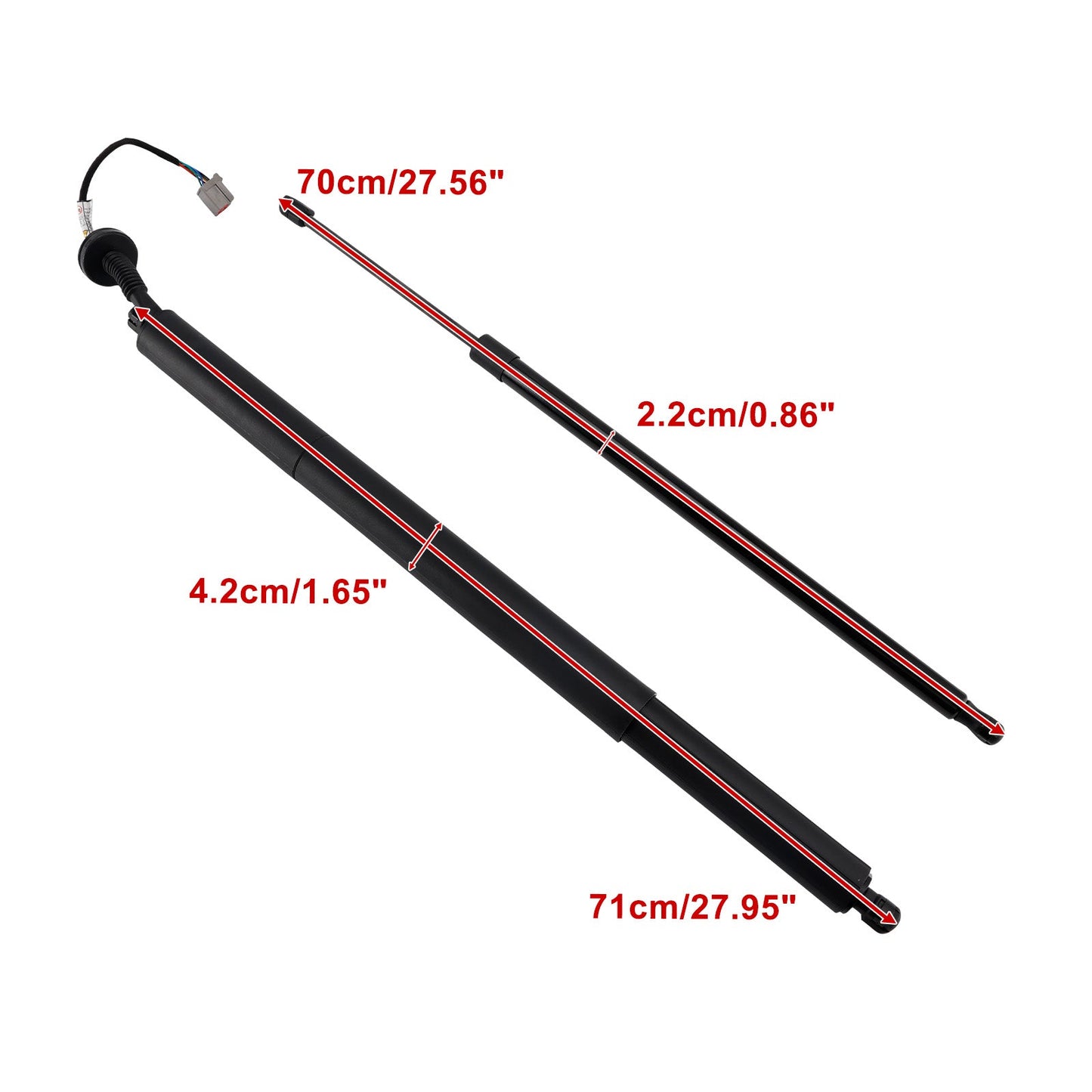 Portellone posteriore elettrico sinistro + supporto destro per Dodge Durango 2011-2025, codice 2A-711557 68158562AA
