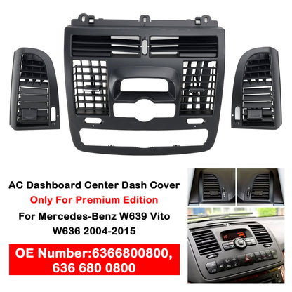 Cruscotto centrale Mercedes-BENZ Vito W639 AC 2004-2015 + 2 bocchette aria 6366800800
