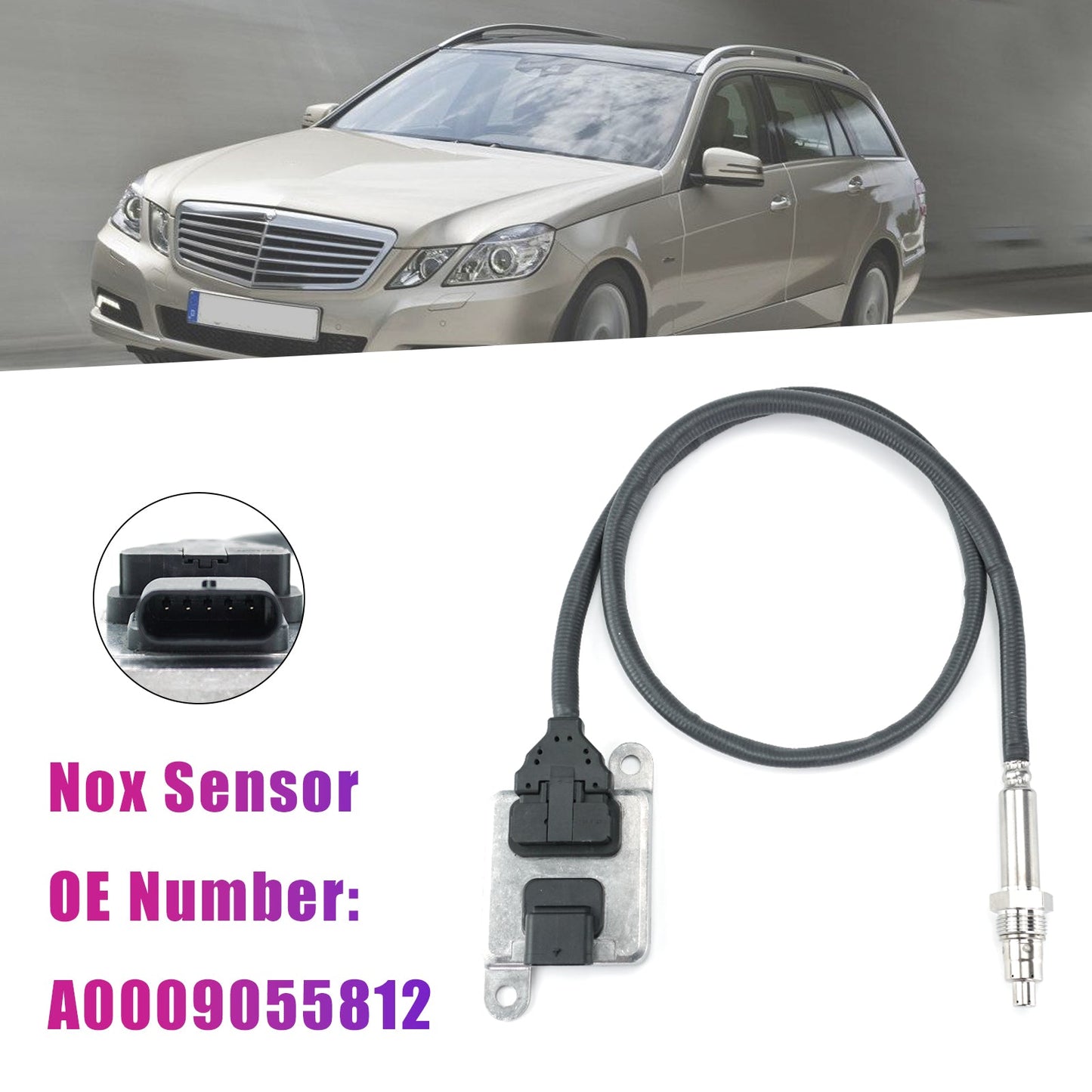 Sensore di ossido di azoto A0009055812 per Mercedes EM Classe S Classe GL Classe GLE