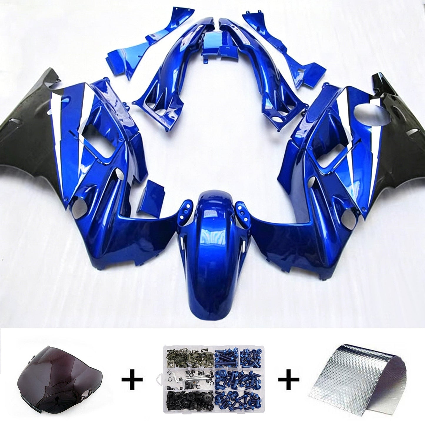 Kit di carene in plastica ABS stampate a iniezione per Honda CBR600 F2 1991-1994