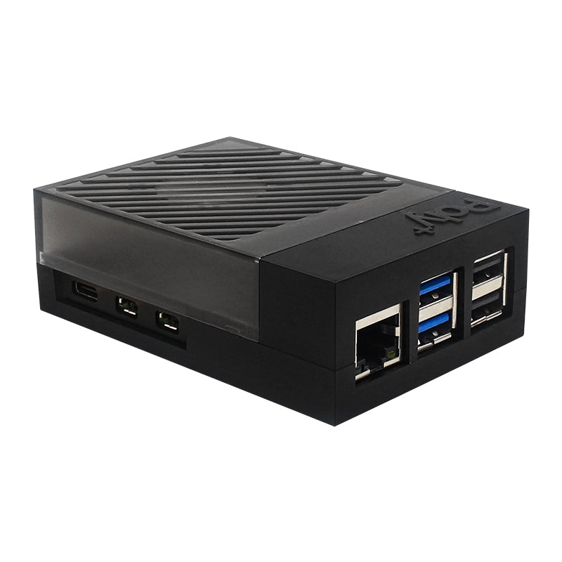 Raspberry Pi 5 POLY5+ Case Argon POLY 5+ Box compatibile con ventola di raffreddamento PWM ABS
