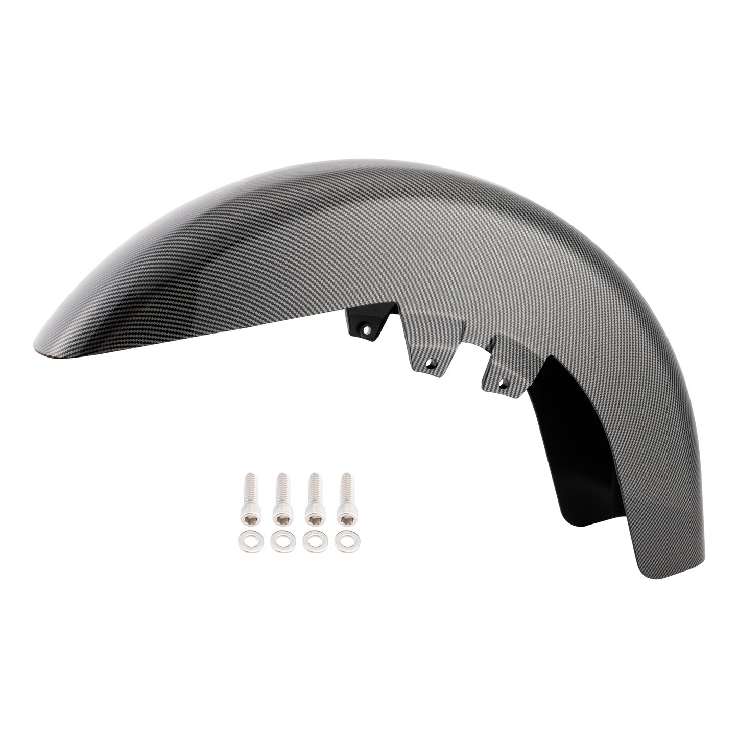 Parafango anteriore nero Harley-Davidson Touring Electra Glide Street Glide Road Glide Road King ABS 1989-2013