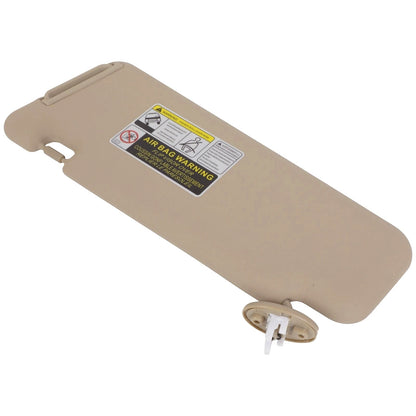 Coppia di alette parasole beige per Toyota Highlander 2008-2013, codice 74321-48490-E0/74320-48500-E0.