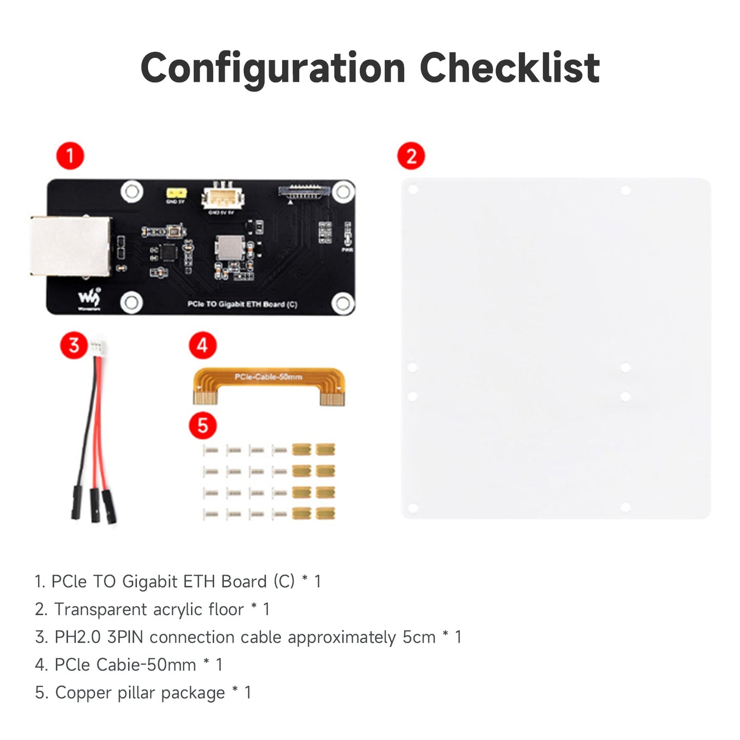 Scheda adattatore porta Raspberry Pi5 5B PCIe a Gigabit Ethernet senza driver del sistema operativo