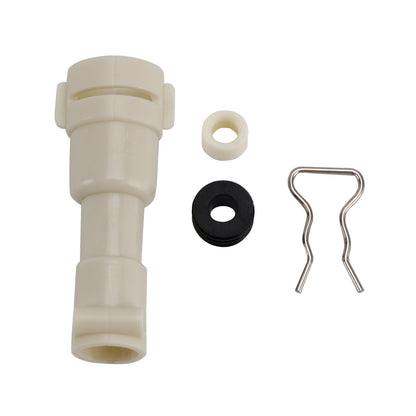 Kit di connettore di ingresso ThermoBlock, guarnizione, distanziale e forcella D8mm per elemento riscaldante dell'acqua adatto per macchina da caffè Philips 422224777123
