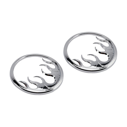 Griglie per altoparlanti Flame Accent Trim Cover per Touring Electra Glide Ultra Classic