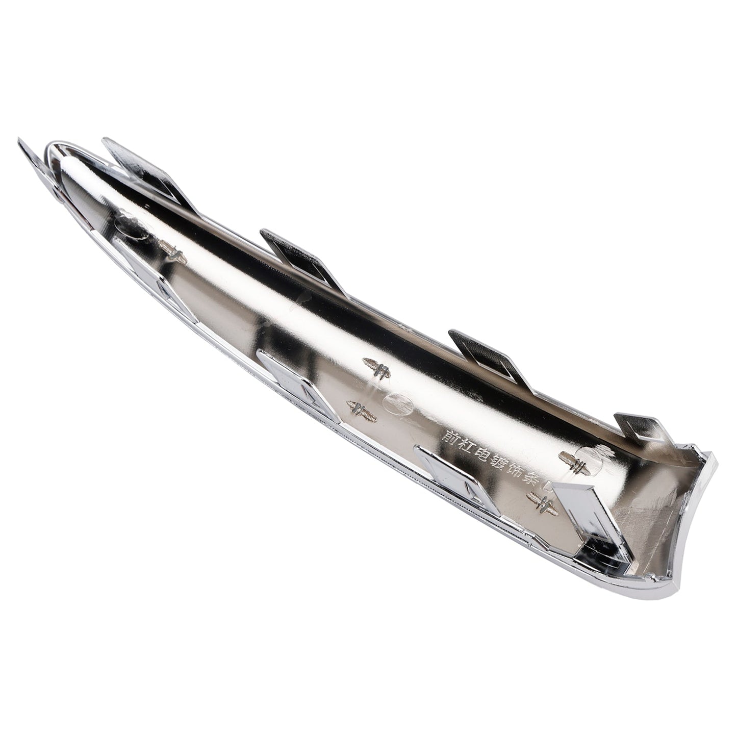 Modanatura paraurti anteriore sinistra Fiat 500 Lounge 2015.08-2020 cromata 735642306
