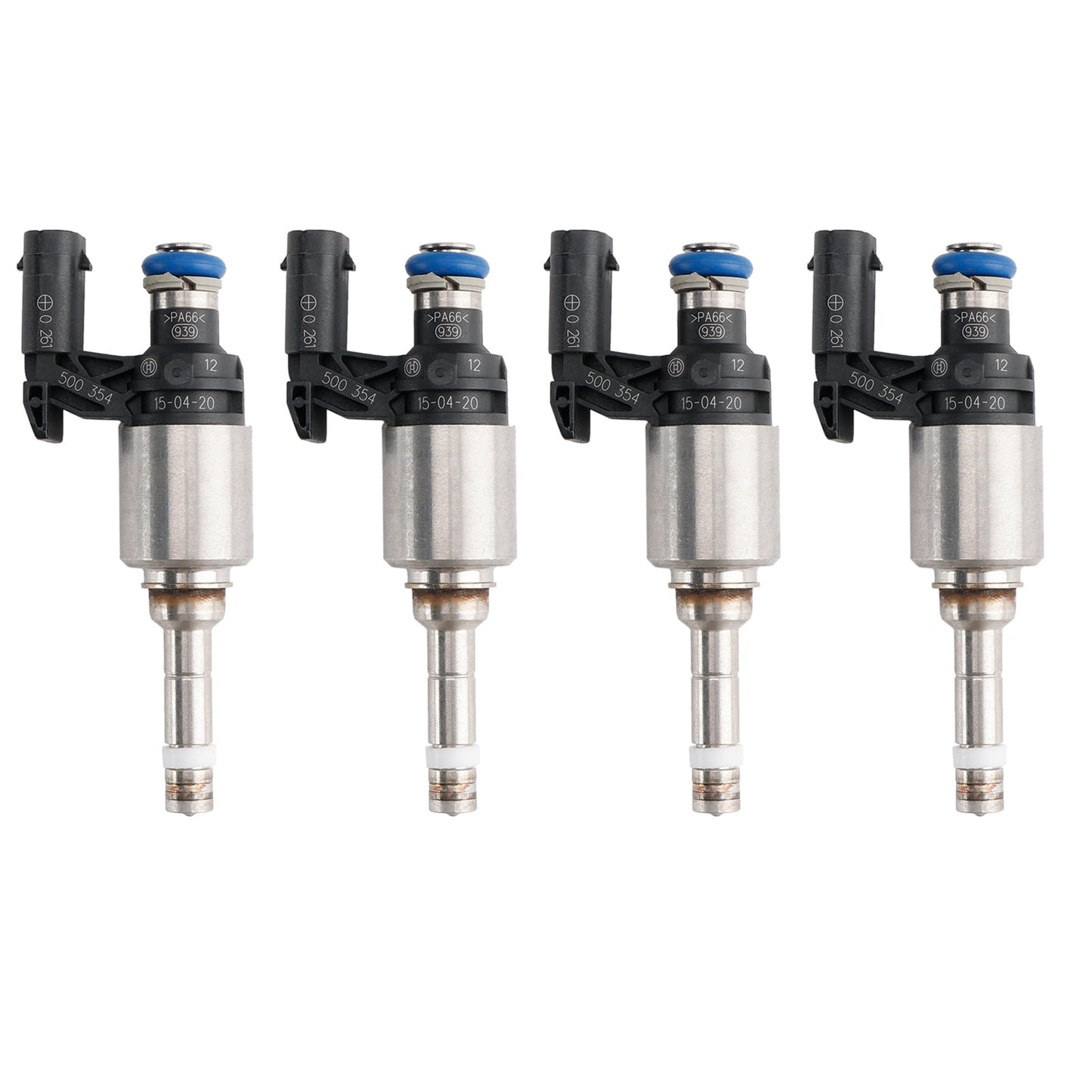 4 pezzi iniettore carburante 04E906036Q adatto per Audi A3 adatto per Seat Leon adatto per Skoda adatto per VW Passat