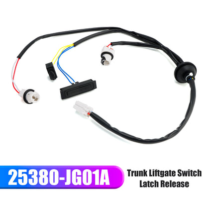 Interruttore di sblocco del portellone posteriore 25380-JG01A per Nissan X-trail T31