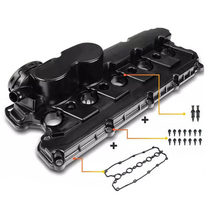 Coperchio valvola motore con guarnizione, bulloni e tappo per VW Maggiolino, Golf, Jetta, Passat 2.5L