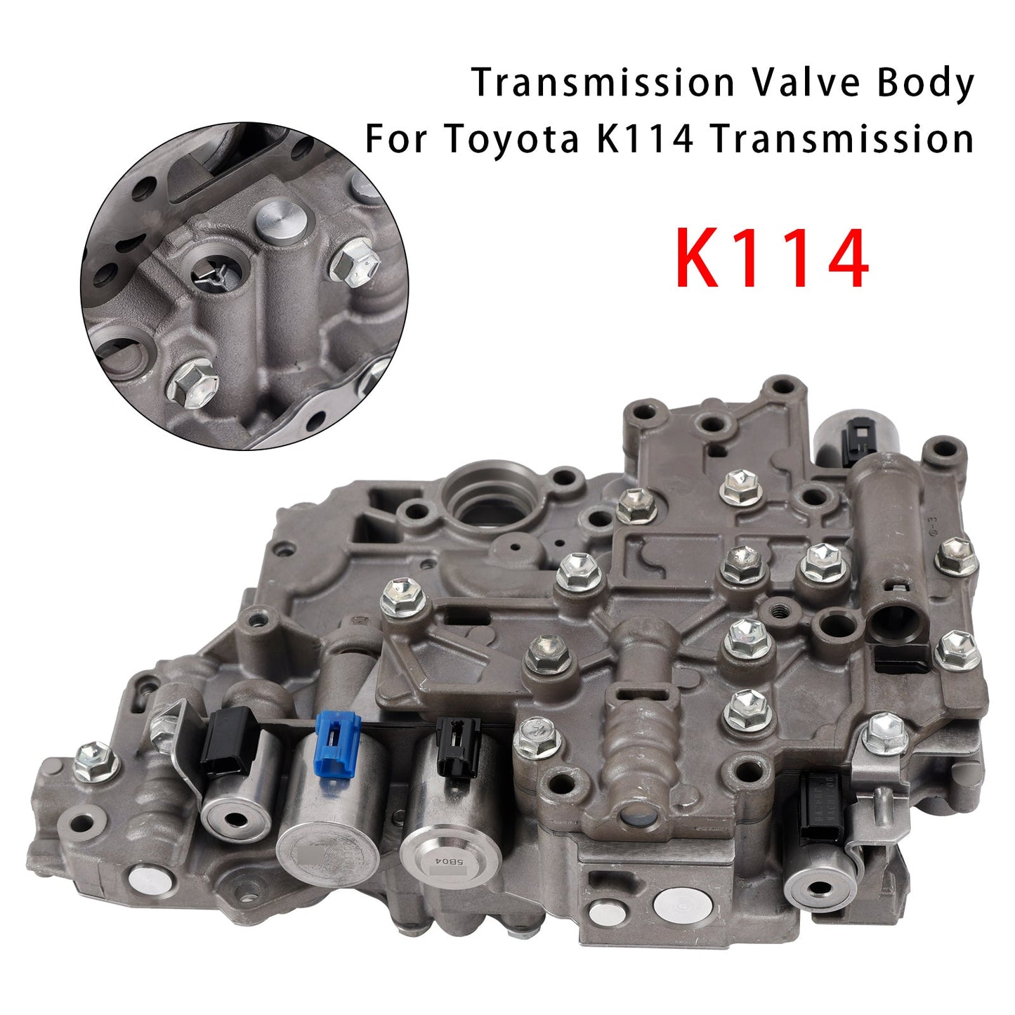 Unità di controllo della trasmissione sostitutiva del corpo valvola CVT Toyota K114