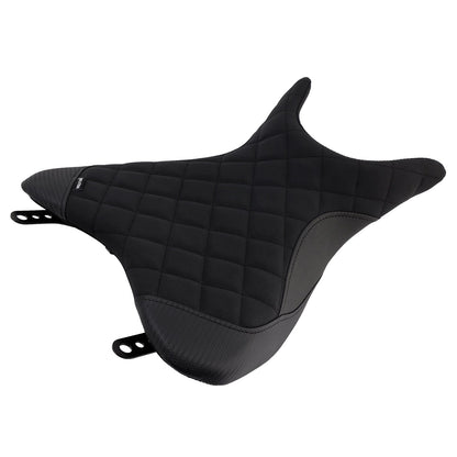 2025 - Per Yamaha Yzf-R3 2025 - Mt-03 Cuscino posteriore per sedile conducente e passeggero, nero