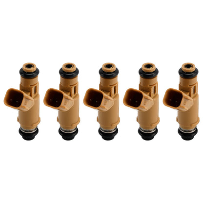 5 pezzi iniettori carburante per Volvo S40 V50 C30 B5244S4 2.4L I5 2004-2010 8627815