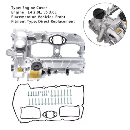 Coperchio valvola motore BMW N20 F10 F25 320i 328i 528i X3 X5 2.0L 11127588412