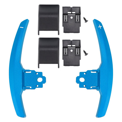 Estensione del cambio al volante per BMW Serie F F30 F31 F32 F10 X3 X5 Alluminio Blu